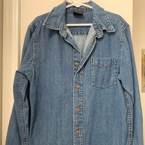Boys size large Wrangler button up.